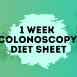 1 week colonoscopy diet sheet