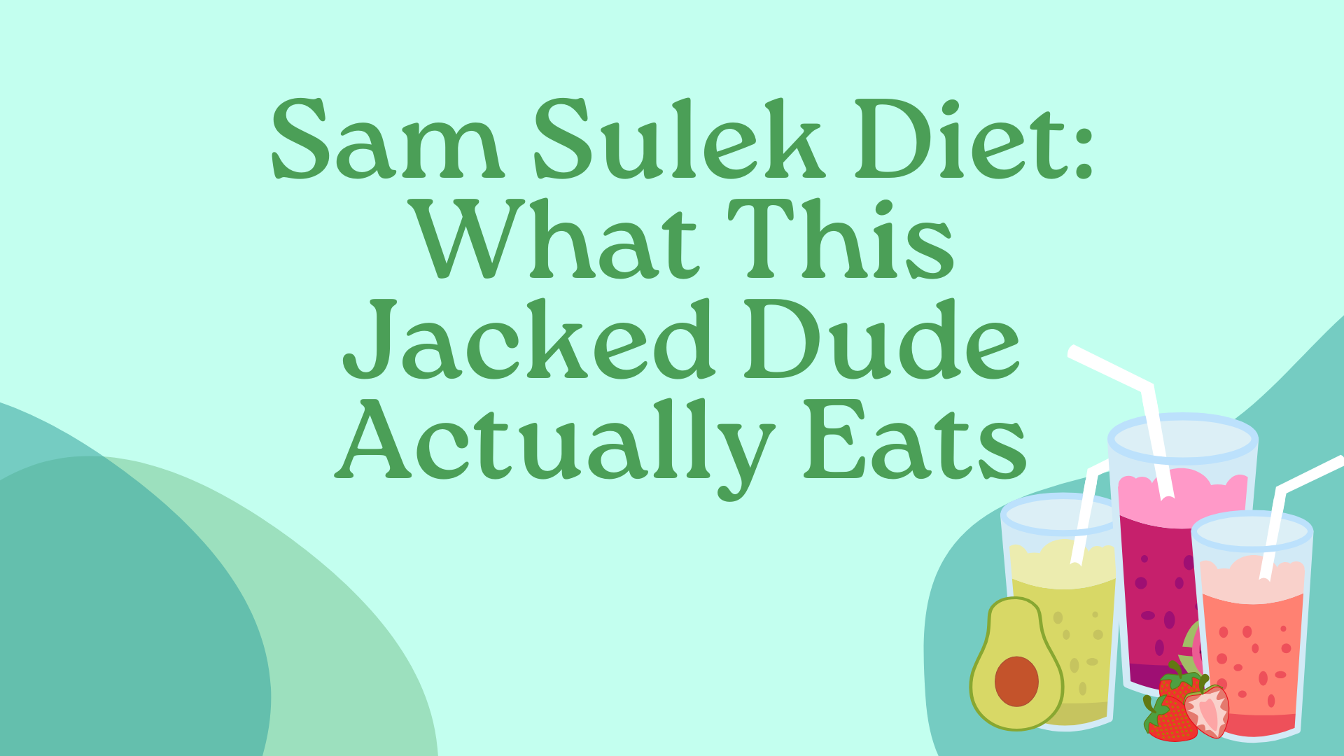 Sam Sulek Diet Image